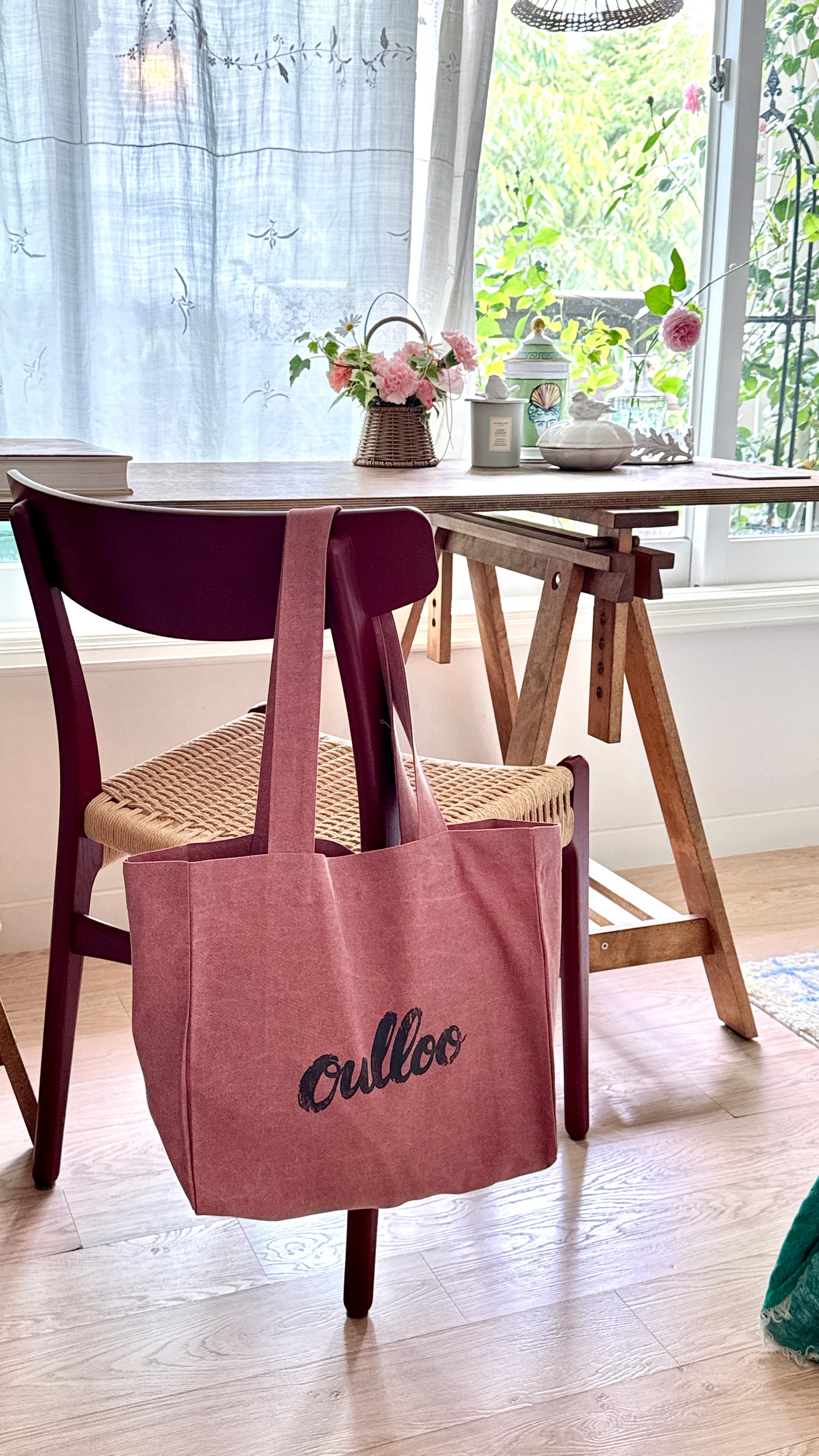 Earth Eco Tote Terracotta Pink