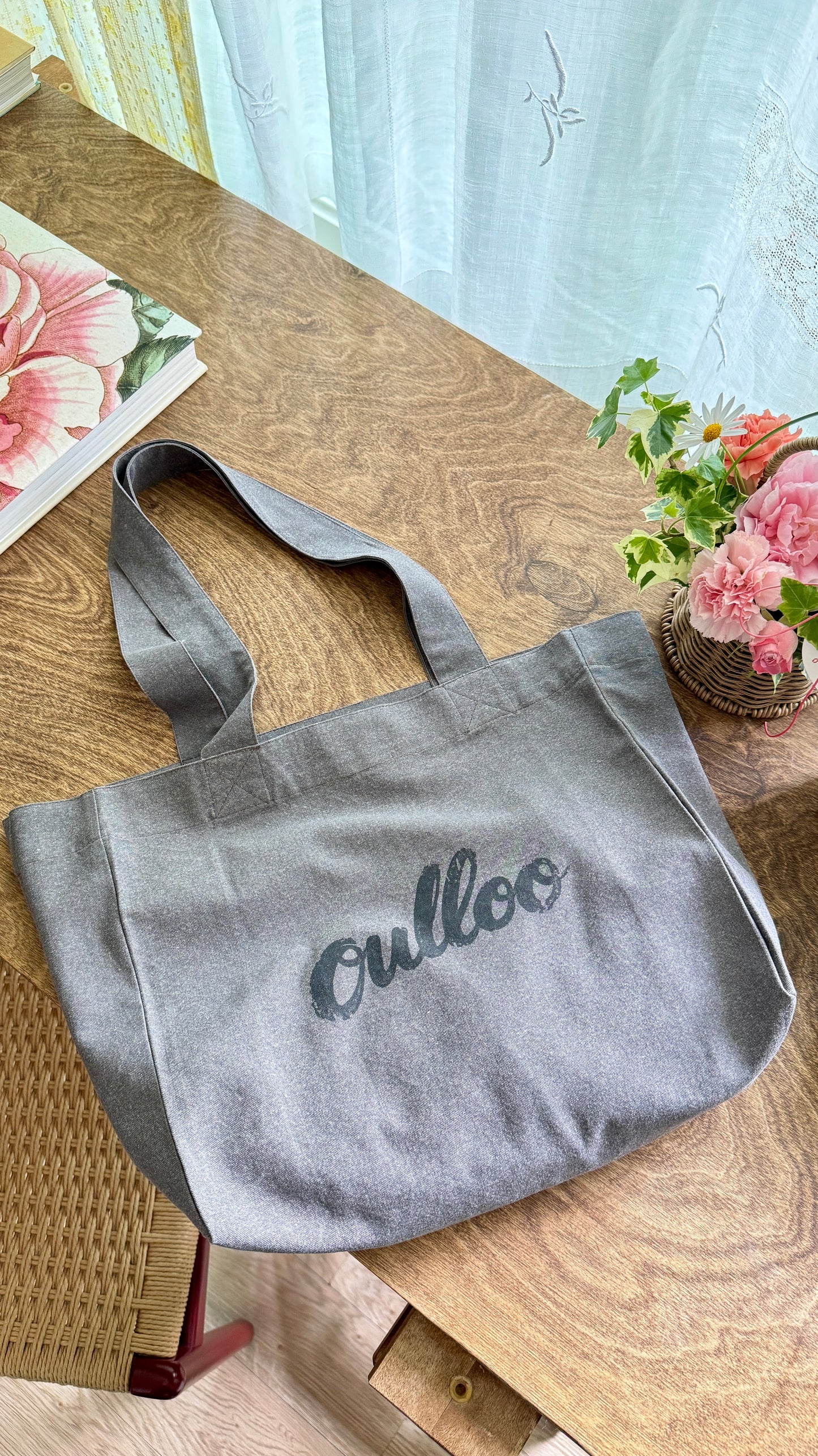 Earth Eco Tote Charcoal Gray