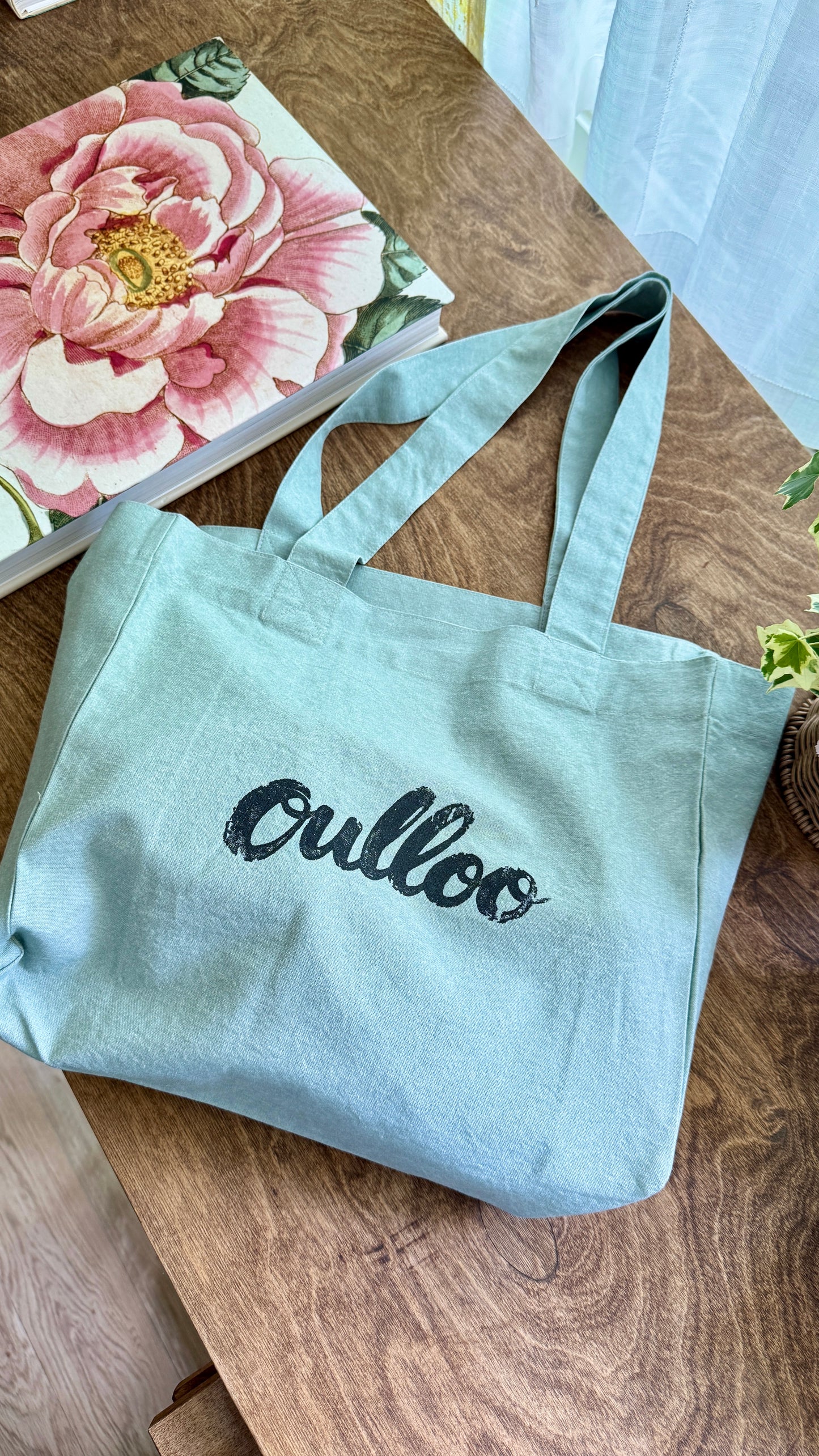 Earth Eco Tote Mint Green