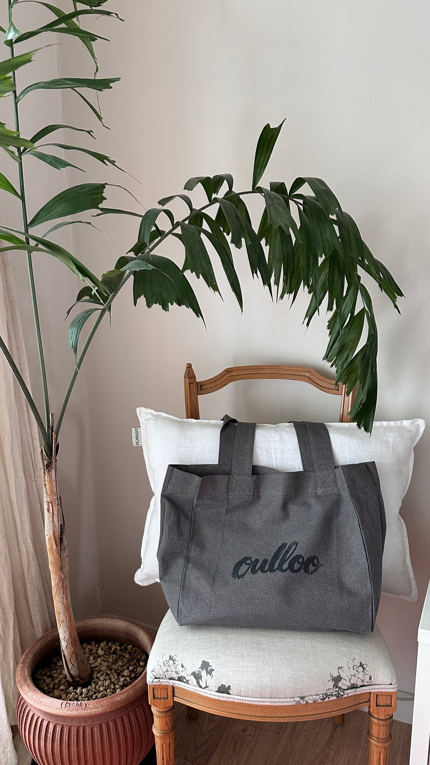 Earth Eco Tote Charcoal Gray