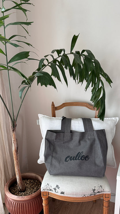 Earth Eco Tote Charcoal Gray